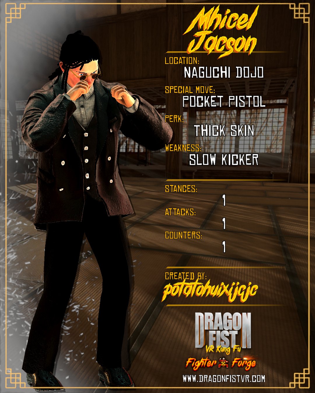 Mhicel Jacson - Created By: potatohuixijcjc